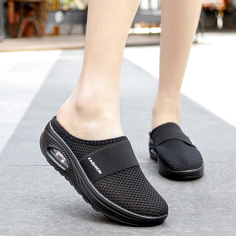 OrthoFlexi™ - Sandalias de malla lisa para mujer