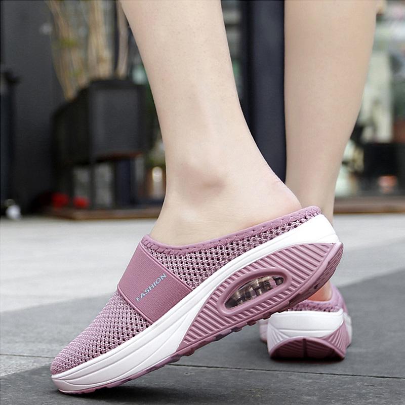 OrthoFlexi™ - Sandalias de malla lisa para mujer