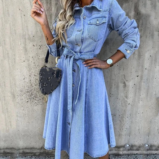 Heidi™ - Vestido vaquero de verano