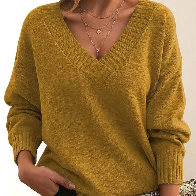 Laura™ - Suéter de cuello en V