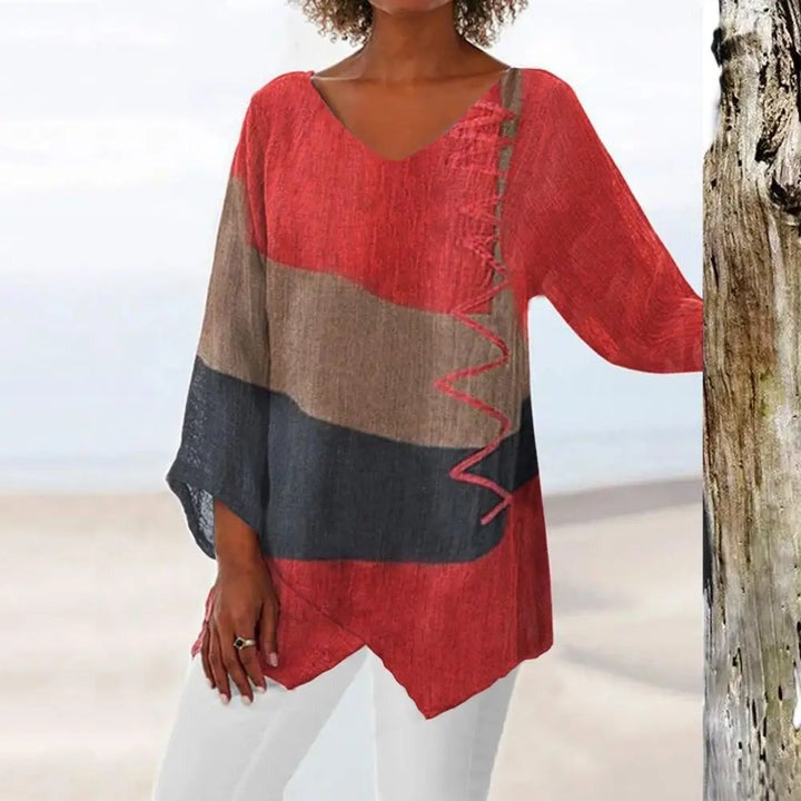Harper™ - Elegante blusa de verano