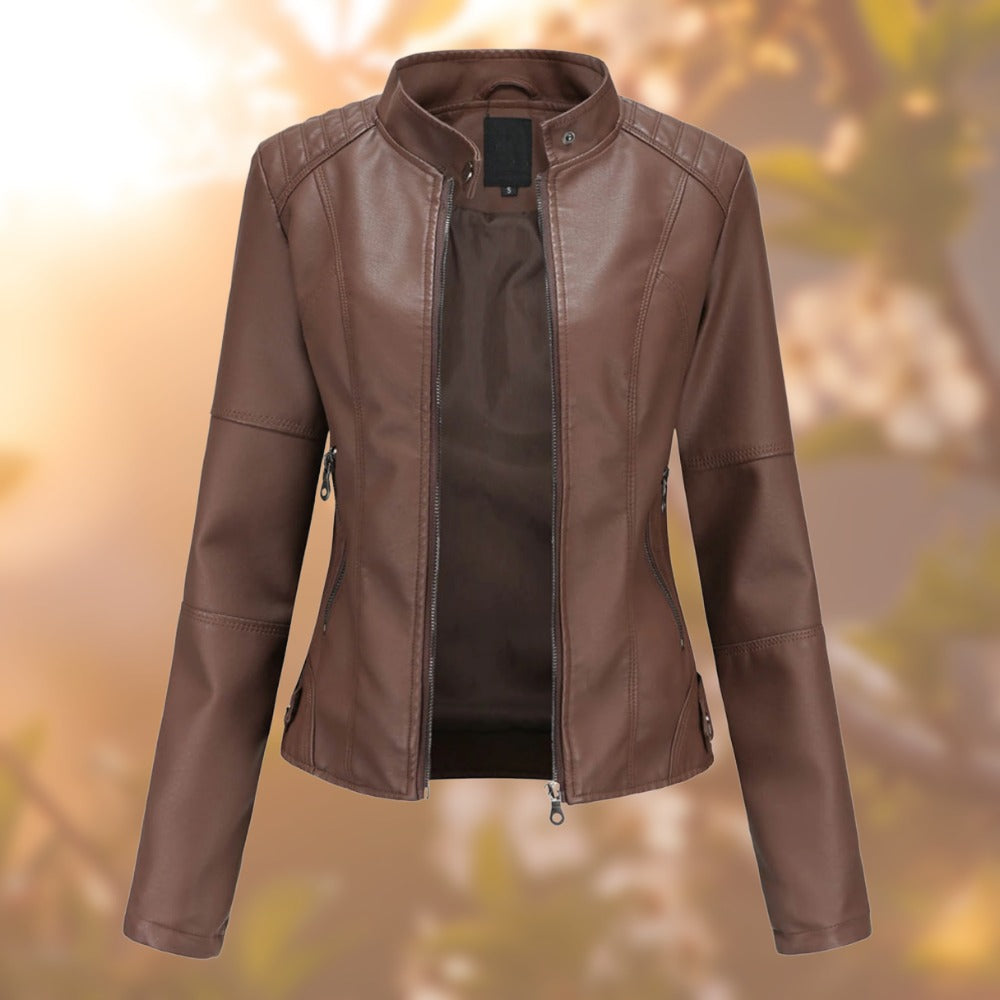 Anora™ - La elegante y única chaqueta de cuero