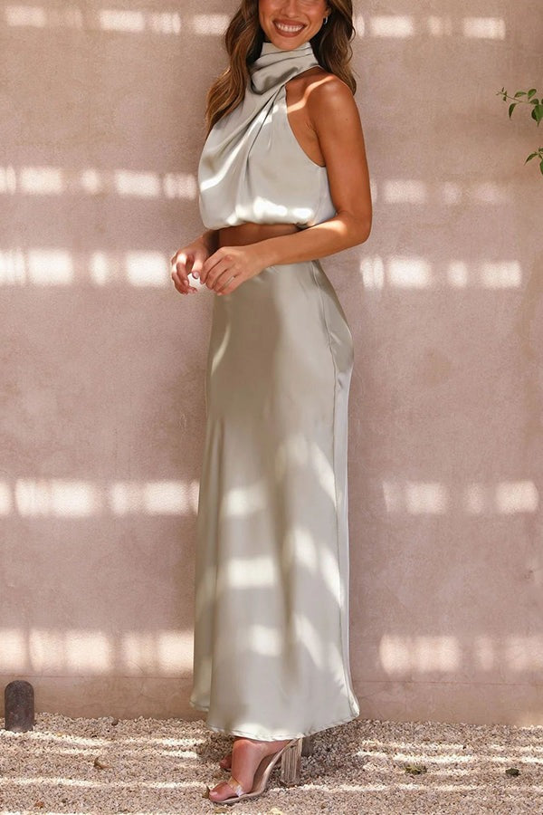 Ivona™ - Elegant set med maxi-kjol