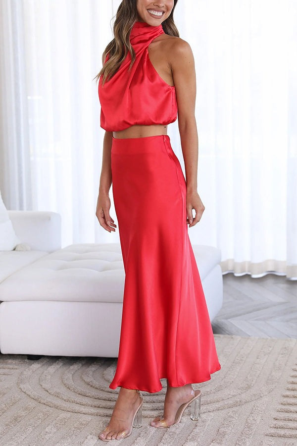 Ivona™ - Elegant set med maxi-kjol