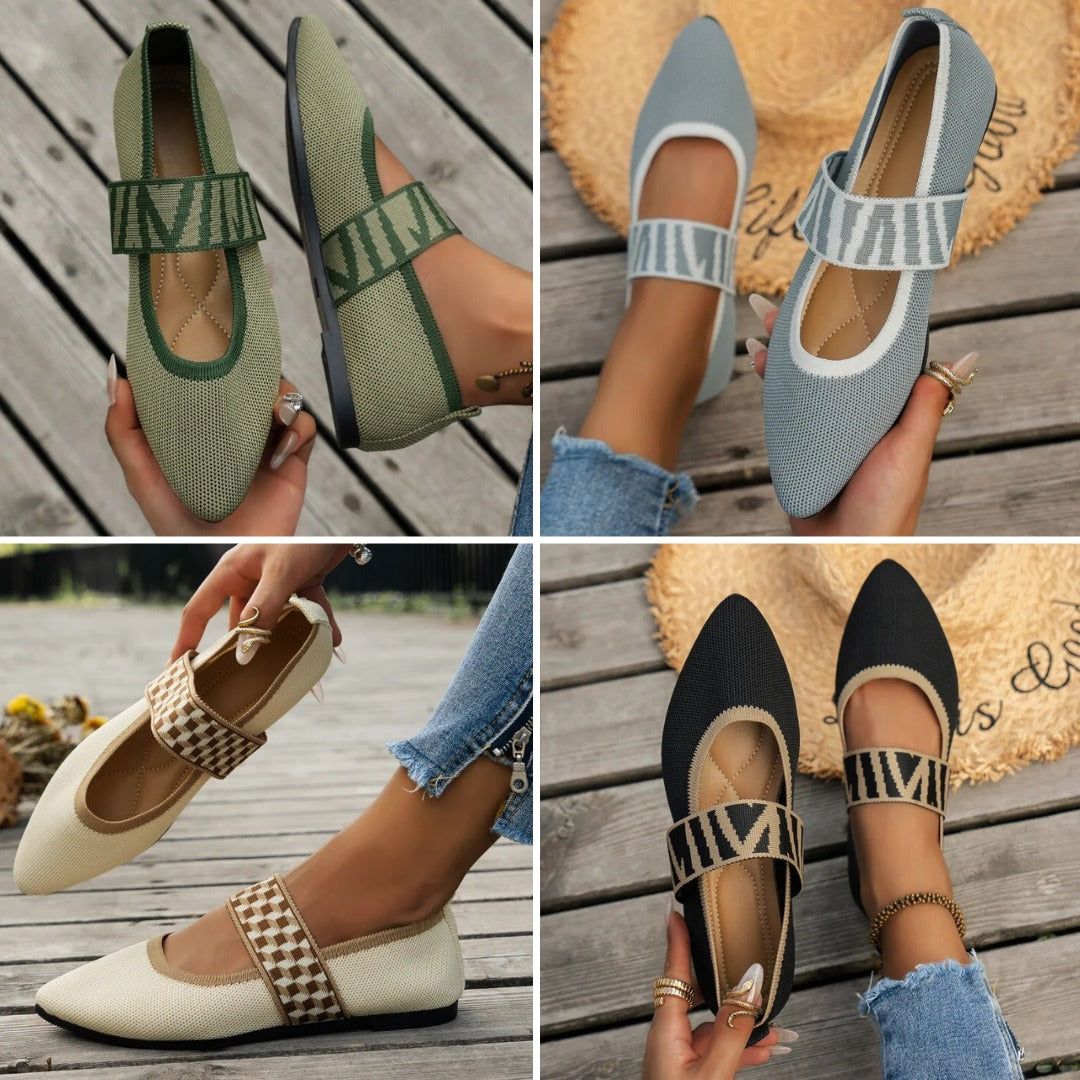 Isadora™ - Zapato estilo bailarina elegante y cómodo