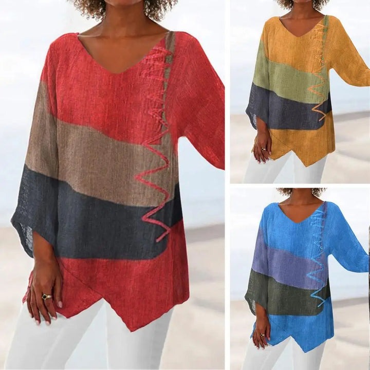 Harper™ - Elegante blusa de verano