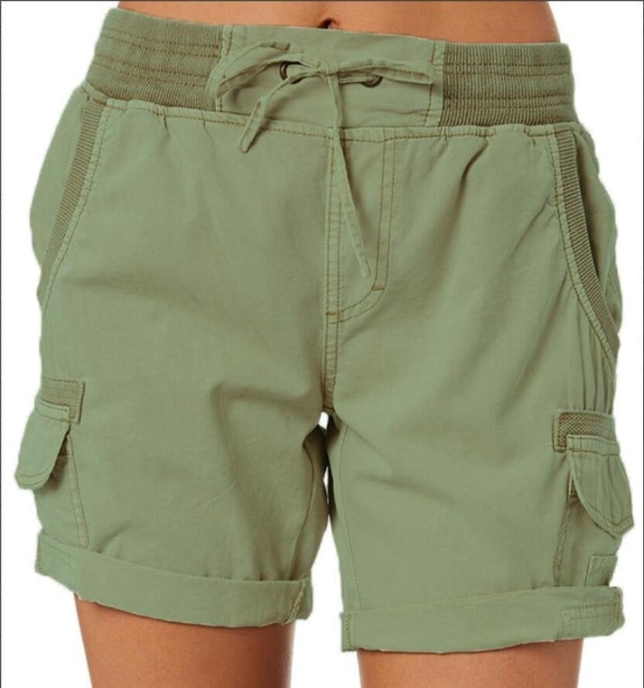 Maggie™ - Shorts de verano de cintura alta