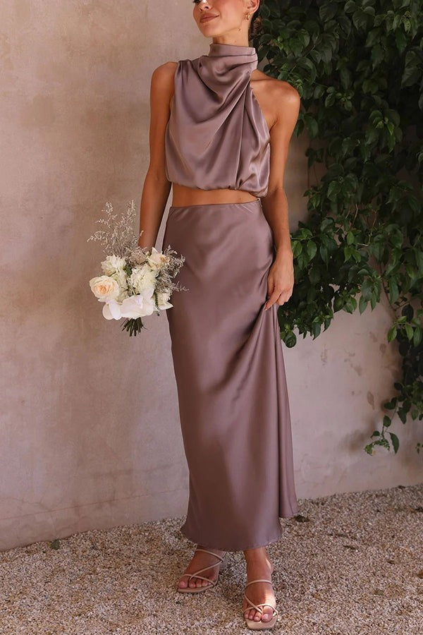 Ivona™ - Elegant set med maxi-kjol