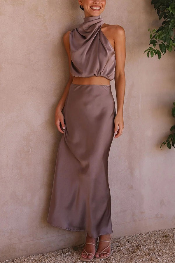 Ivona™ - Elegant set med maxi-kjol