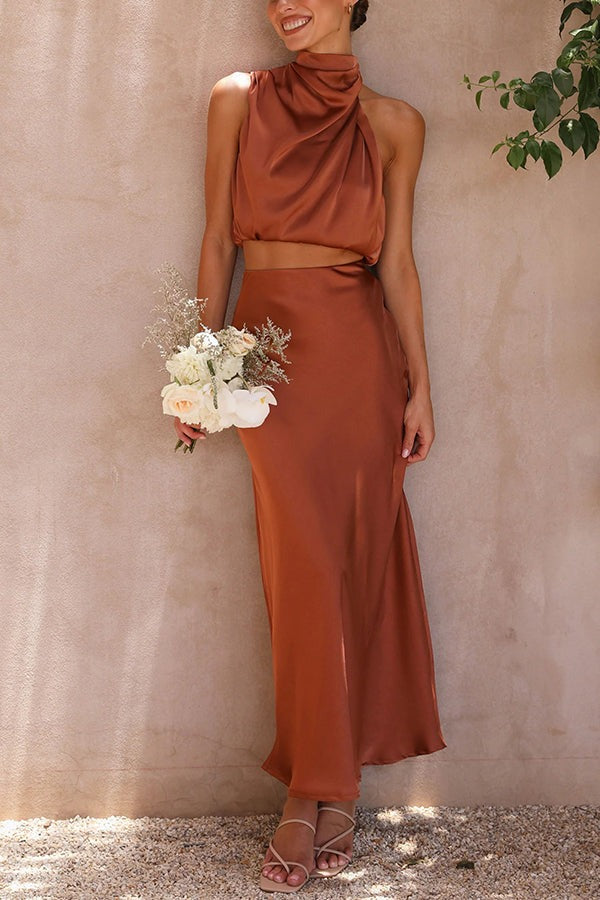 Ivona™ - Elegant set med maxi-kjol