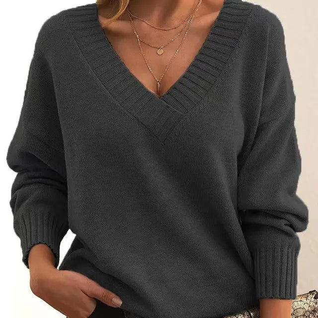 Laura™ - Suéter de cuello en V