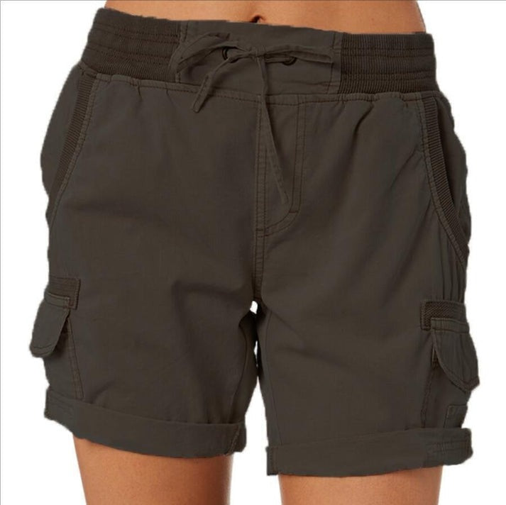 Maggie™ - Shorts de verano de cintura alta