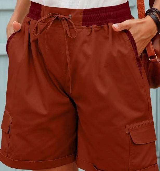 Maggie™ - Shorts de verano de cintura alta