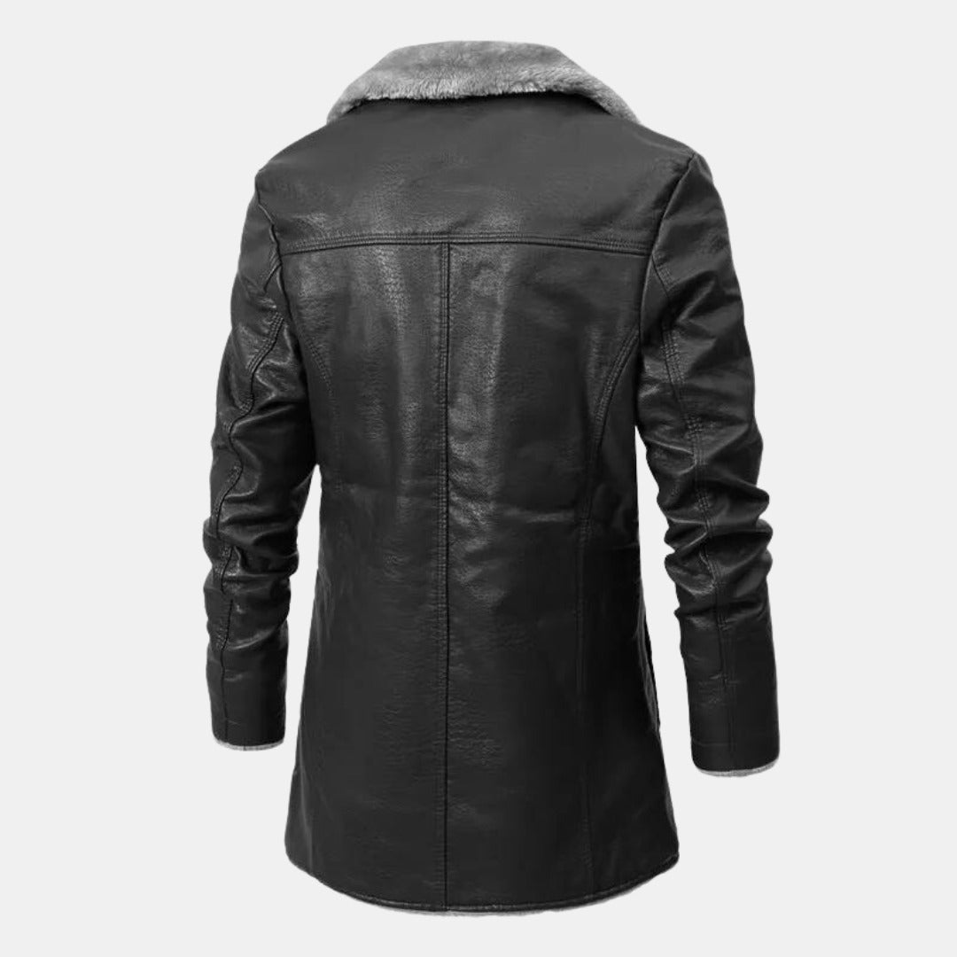 Melisar® - Chaqueta de invierno de cuero para hombre