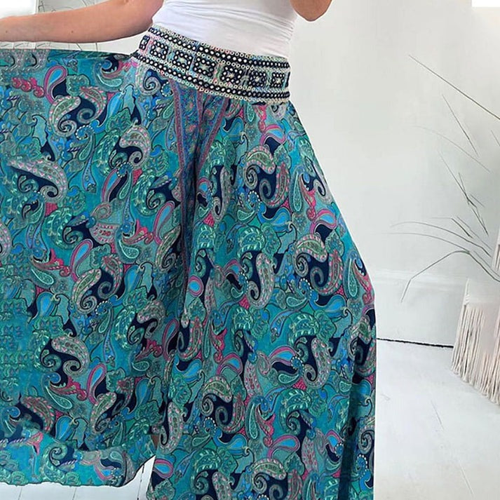 Iris™ - Pantalones de verano cómodos con cintura elástica