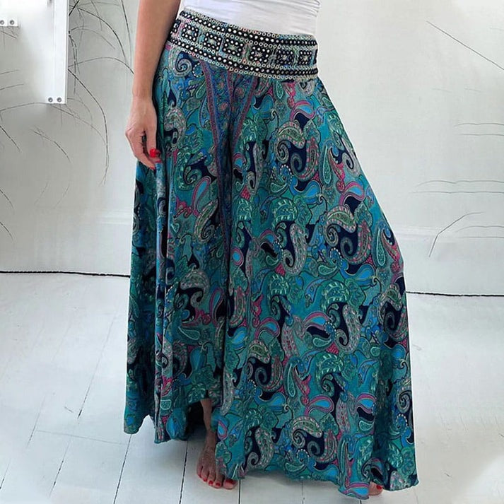 Iris™ - Pantalones de verano cómodos con cintura elástica