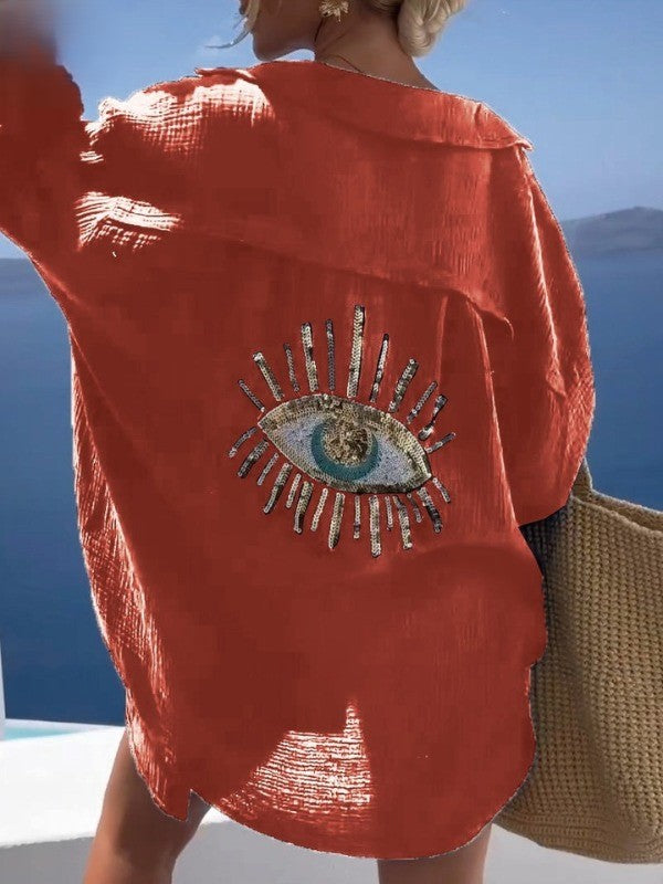 Moa™ - Camisa con estampado Nazar