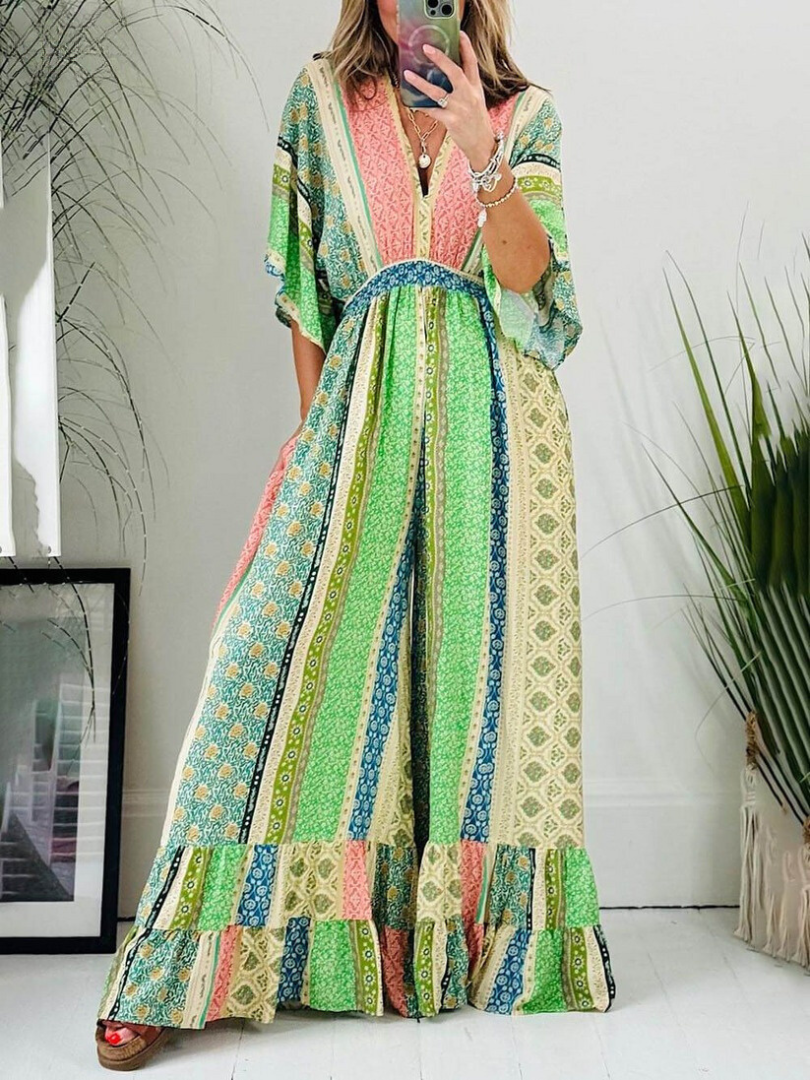 Valborg™ - Jumpsuit i boho-stil
