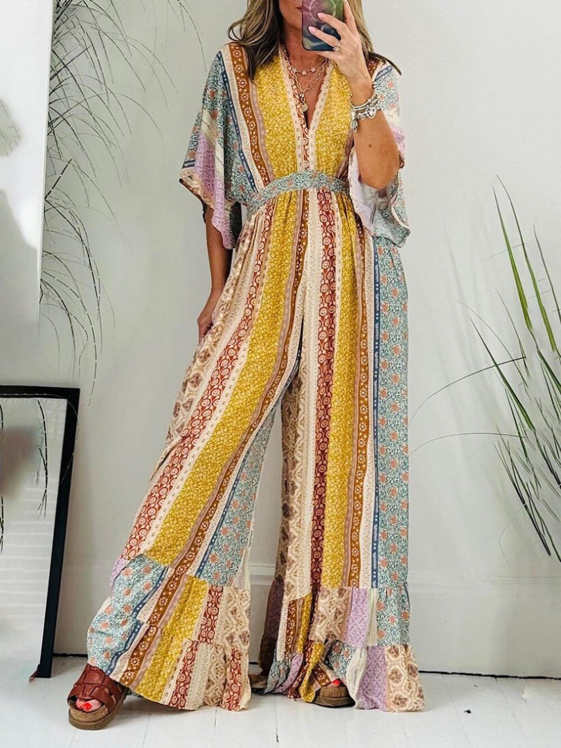 Valborg™ - Jumpsuit i boho-stil