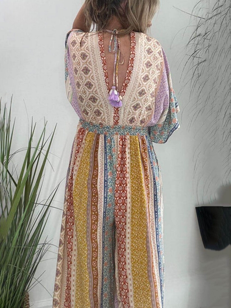 Valborg™ - Jumpsuit i boho-stil