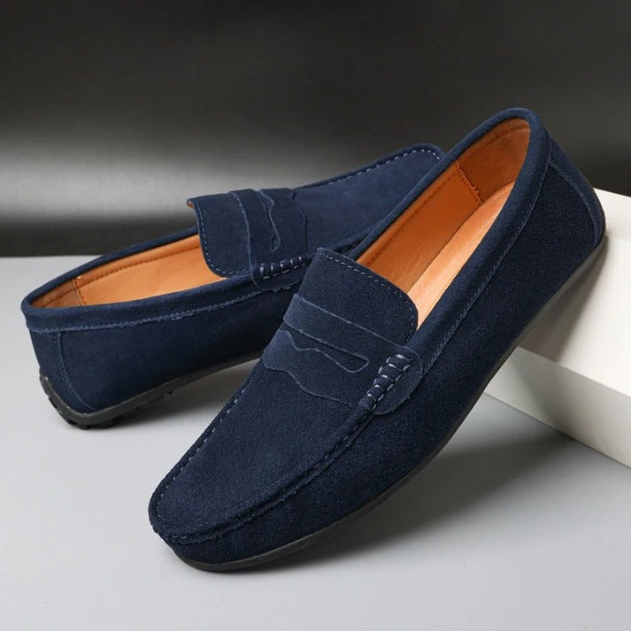 Ivar™ - Loafers i Ruskind