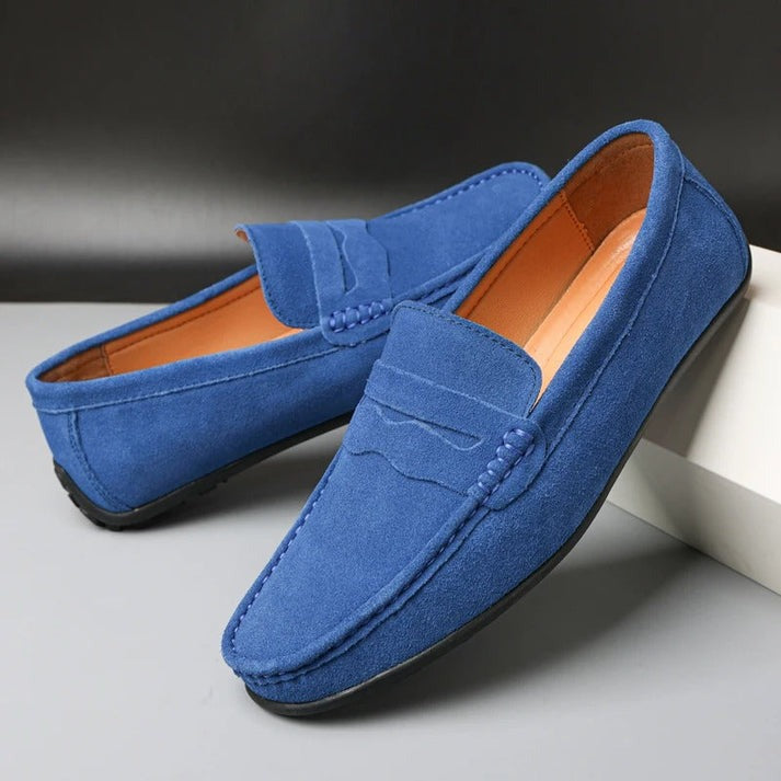 Ivar™ - Loafers i Ruskind