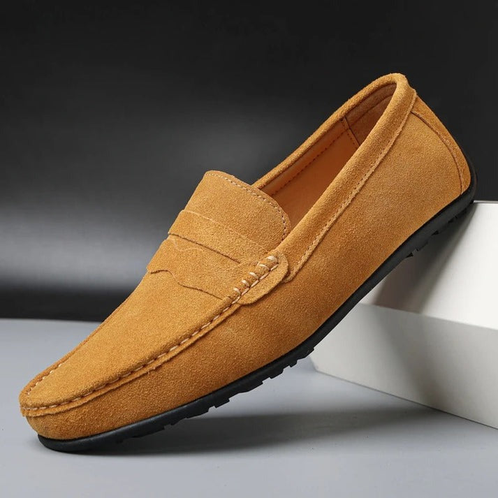 Ivar™ - Loafers i Ruskind